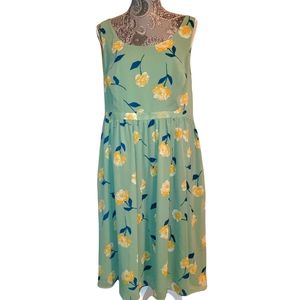Modcloth, plus size sleeveless midi.